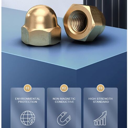 Copper Cap Nut M3-M20 in Kuwait