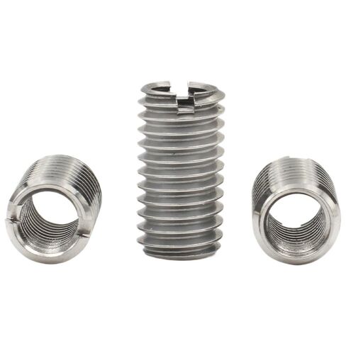 10pcs Stainless Steel Self-Tapping Thread Insert Nuts, M2-M12 Rivet Nut Adapter Sleeve Converter(25mmxM8xM12) in Kuwait