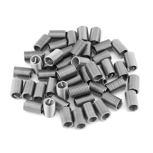 80pcs 304 Stainless Steel Screw Sleeve Assortment Kit, Thread M3 to M16 2D Hardware Repair Tool Parts in Kuwait