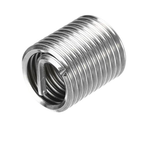 100 قطعة M8x1.25 الفولاذ المقاوم للصدأ 304 سلك ملفوف الخيوط إدراج ، طول 2D لإصلاح الموضوع in Kuwait