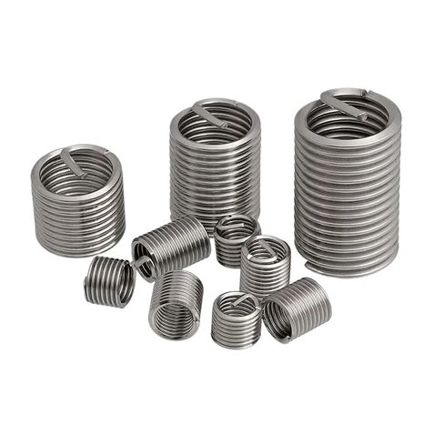 50pcs M12x1.5 Wire Thread Insert, 304 Stainless Steel Screw Sleeve for Thread Repair in Kuwait