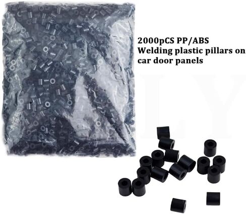 ABS Ultrasonic Welding Pellets, 2000Pcs Plastic Welding Studs, ABS Plastic Welding Nails for Ultrasonic Welder, Automotive Door Panel & Plastic Parts Repair in Kuwait