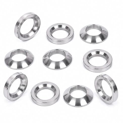 M8 Countersunk Washers, 304 Stainless Steel, 10 Pcs | M8 Size; 304 Stainless Steel; 10 Pcs; Countersunk Design; Smooth Finish; Hardware Use in Kuwait