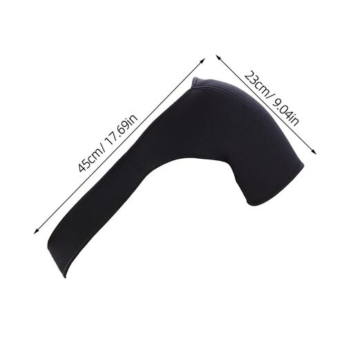 VICASKY Adjustable Shoulder Protection Strap Composite Material Sports Shoulder Brace for Outdoor Activities Relief Breathable Design Black in Kuwait