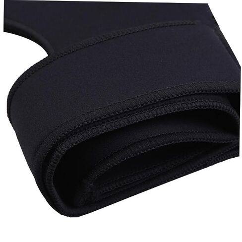 VICASKY Adjustable Shoulder Protection Strap Composite Material Sports Shoulder Brace for Outdoor Activities Relief Breathable Design Black in Kuwait
