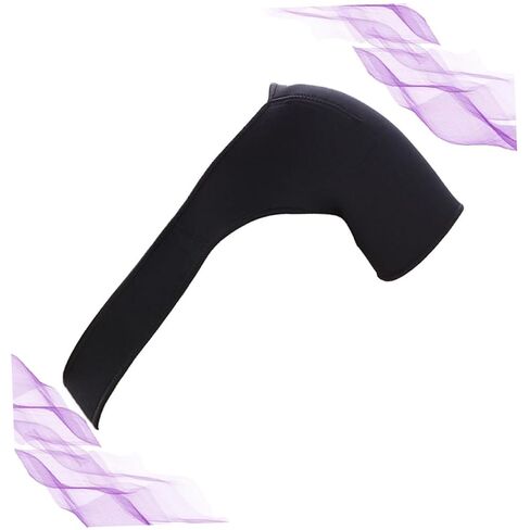VICASKY Adjustable Shoulder Protection Strap Composite Material Sports Shoulder Brace for Outdoor Activities Relief Breathable Design Black in Kuwait