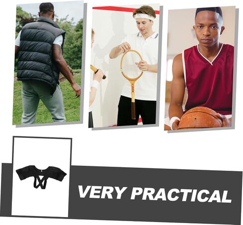 YARNOW Fitness Shoulder Sleeve Comfortable Shoulder Protector for Sports Support for Weightlifting Basketball and Badminton Breathable Material for Enhanced Stability in Kuwait
