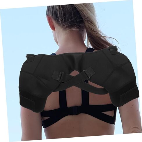 YARNOW Fitness Shoulder Sleeve Comfortable Shoulder Protector for Sports Support for Weightlifting Basketball and Badminton Breathable Material for Enhanced Stability in Kuwait