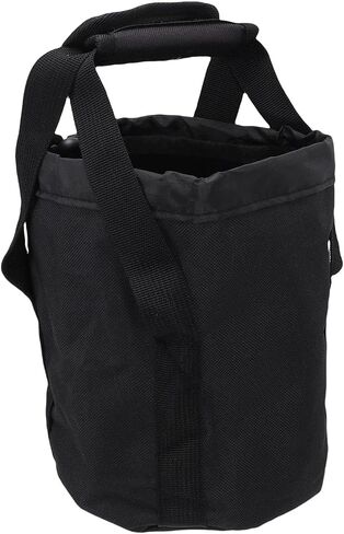 ANGGREK Put Ball Carry Bag, Polyester Put Ball Storage Bag with Handle, Large Capacity Lightweight Design, Quick Access for Throwing Training Athletes Outdoor Practice in Kuwait