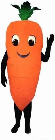 Carrot Waver Suit Animal Mascot Costume Party Carnival Mascotte Costumes in Kuwait
