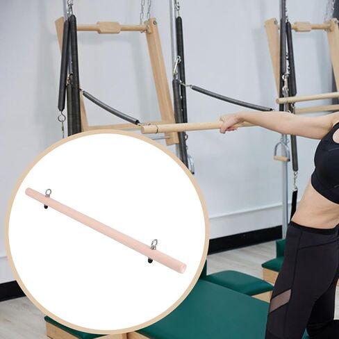 Pilates Roll Down Bar Fitness Equipment Yoga Stick for Yoga Training Office in Kuwait