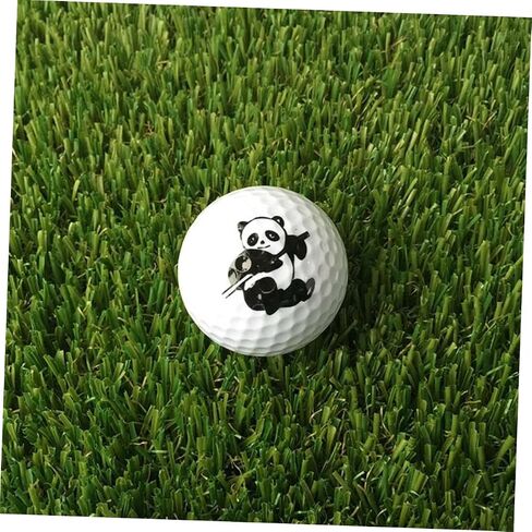 BESPORTBLE 6pcs Cartoon Panda Pattern Golf Practice Two-Layer Training Aid for Use Safe for Boys and Girls Lightweight Flexible Design Random Styles for Fun Practice in Kuwait
