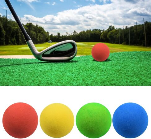 Golf Ball Sponge Practice Golf Ball Golf Training Ball, Colorful Soft Foams Golf Ball for Indoor, Outdoor, Golf Practice in Kuwait