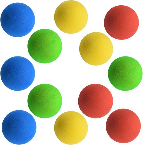 Golf Ball Sponge Practice Golf Ball Golf Training Ball, Colorful Soft Foams Golf Ball for Indoor, Outdoor, Golf Practice in Kuwait