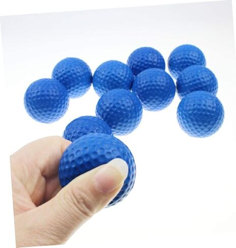 11PCS Colored PU Golf Balls Soft Elastic Training Balls for Indoor/Outdoor Practice for Beginners and Pros in Kuwait