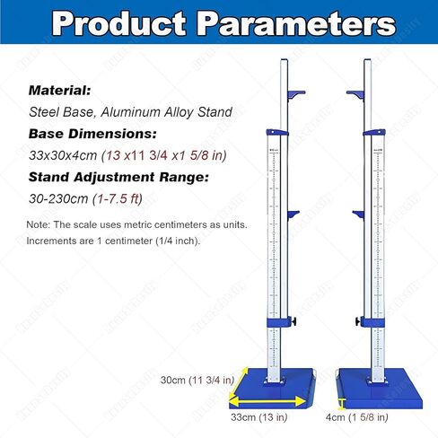 Aluminum Track & Field High Jump Measuring Standard,1 Pair Training High Jump Stands Aluminum,Movable Competition High Jump Stands,Adjustable Bracket in Kuwait