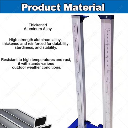 Aluminum Track & Field High Jump Measuring Standard,1 Pair Training High Jump Stands Aluminum,Movable Competition High Jump Stands,Adjustable Bracket in Kuwait