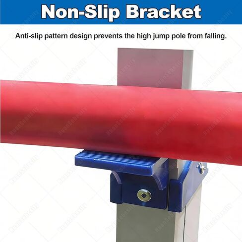 Aluminum Track & Field High Jump Measuring Standard,1 Pair Training High Jump Stands Aluminum,Movable Competition High Jump Stands,Adjustable Bracket in Kuwait