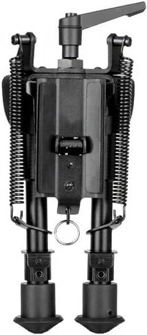 6-9 Inch Adjustable Bipod, Aluminum Alloy Foldable Stand, Universal Outdoor Support for Shooting & Observation in Kuwait