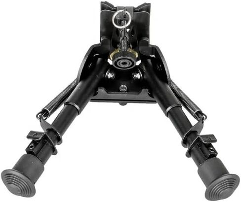 6-9 Inch Adjustable Bipod, Aluminum Alloy Foldable Stand, Universal Outdoor Support for Shooting & Observation in Kuwait