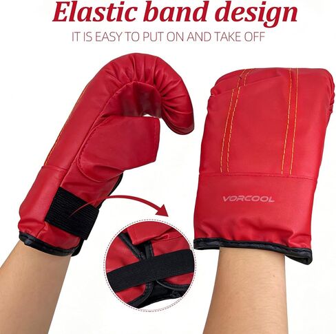 1 Pair of Kickboxing Gloves Training Boxing Gloves Training in Kuwait