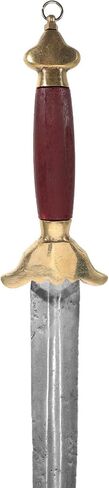 KESYOO Red Wooden Tai Chi Sword Grip Lightweight and Comfortable Handle for Martial Arts Training and Competition Includes Copper Accessory for Spare Assembly in Kuwait