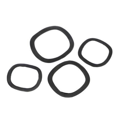 Stainless Steel Wave Washer, 65MN Carbon Steel Three Wave Spring Washers Multiple Sizes Pack M3 to M50 in Saudi Arabia