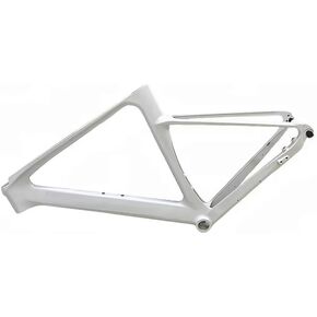Professional 700C Road Bike Frame, Lightweight Magnesium Alloy Racing Bike Frame kit (Gray), Race-Grade Bicycle Frame in Kuwait
