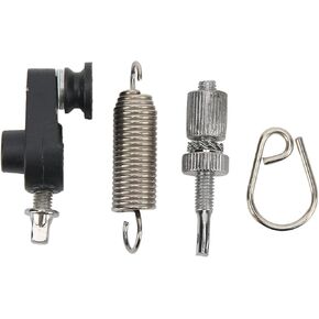 Drum Pedal Spring Hook Set with Tensioner | Strong Metal Construction | Easy Assemble Bass Drum Accessories | Replacement for Drum Kit Parts in Saudi Arabia