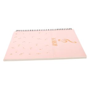 ERINGOGO Manuscript Paper: Blank Staff Paper Sheets A4 Music Note Book - 80 Sheets Music Supplies Notebook for Guitar and Piano Practice in Kuwait
