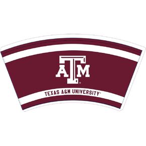 أكواب ورقية لجامعة Desert Cactus Texas A&M Aggies TAMU 20 عددًا 12 أونصة من المشروبات الباردة للبوابات الخلفية والتخرج والحفلات وتزيين يوم اللعبة in Kuwait