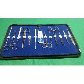طقم تشريح الطالب 22 قطعة مع شفرات مشرط #11 (CYNAMED) in Kuwait