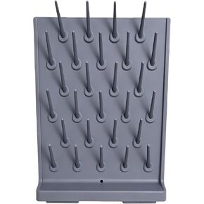 GYPSYFY Lab Drying Rack 27 Pegs Wall Mounted Test Tube Dryer PP Pegboard Laboratory Drying Rack Adjustable Tilt Detachable Lab Supply Rack for Beakers Test Tubes Glassware Bench Organizer in Saudi Arabia