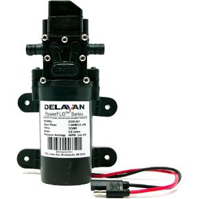 Delavan (Pack of Two - 2200-201-SB) PowerFlor 2200 12 Volt Electric 40 PSI 1 GPM On Demand Diaphragm Pump in Saudi Arabia