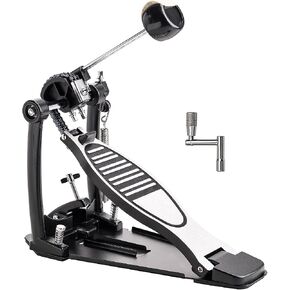 Bass Drum Pedal, Double Chain Kick Pedal for Drums (AQ-BDP-HT) | Double Chain Kick Drum Pedal with Smooth Response, Stable Base and Adjustable Control for Bass Drum and Drum Set Performance. in Saudi Arabia