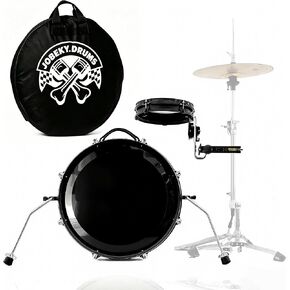 مجموعة الطبول المحمولة من سلسلة Traveler، طبلة UFO Gong Bass 20x3.5، Snare 10x1.5، أغطية من الفولاذ الكربوني، مع مجموعة عجلات دوارة in Kuwait