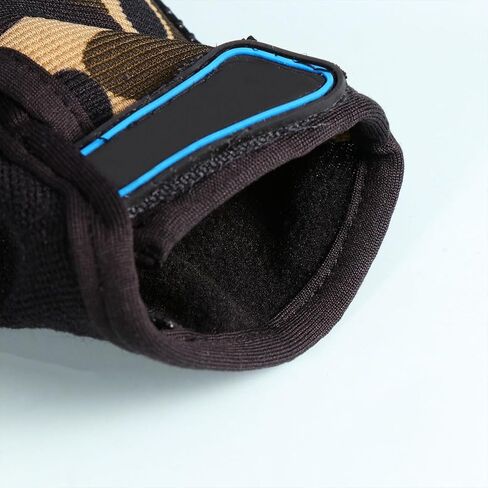 Kichvoe Half Finger Biking Gloves Breathable Cloth Riding Gloves 3 Pairs for Outdoor Training and Hiking for Boys in Kuwait