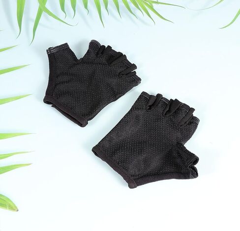 Kichvoe Half Finger Biking Gloves Breathable Cloth Riding Gloves 3 Pairs for Outdoor Training and Hiking for Boys in Kuwait
