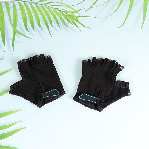 Kichvoe Half Finger Biking Gloves Breathable Cloth Riding Gloves 3 Pairs for Outdoor Training and Hiking for Boys in Kuwait