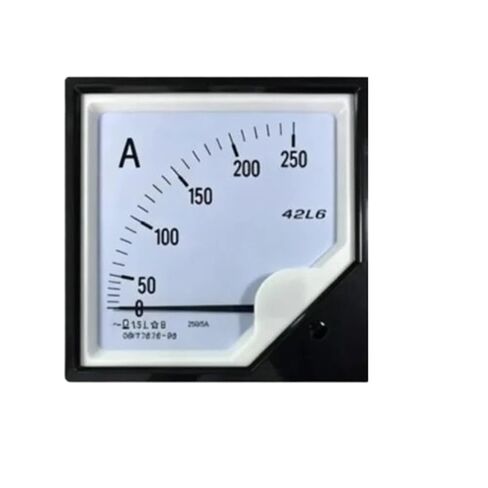 1PC 42L6 AC Analog Ammeter 50/5A-2000/5A Industrial Panel Meters 100/5A 200/5A 250/5A 300/5A 400/5A 600/5A 800/5A Current Meter(250-5A) in Kuwait