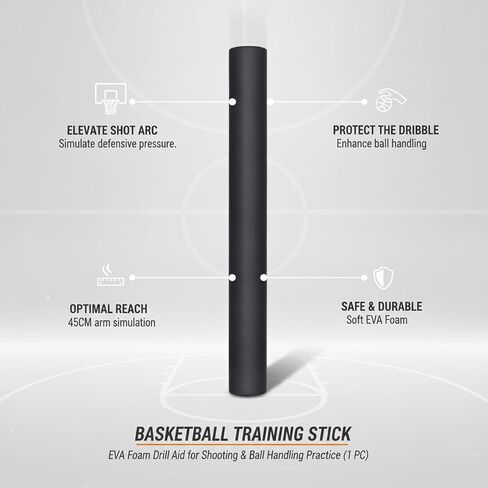 Basketball Training Stick EVA Foam Drill Aid for Shooting and Ball Handling Practice (1 PC) in Saudi Arabia