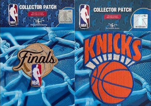 NBA Finals & New York Knicks 2 Piece Patch Bundle (2 Patches) in Saudi Arabia