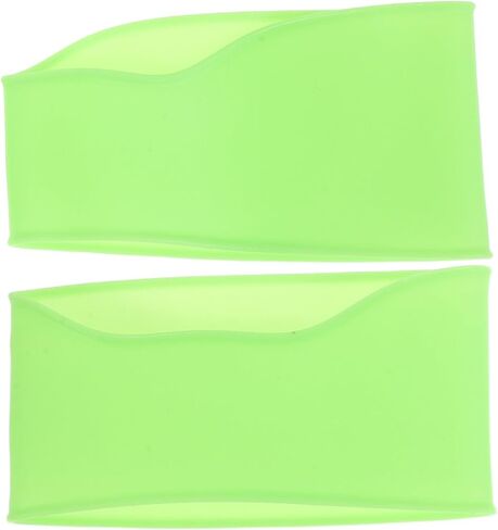 ibasenice 1 Pair Silicone Lace Bands for Soccer Cleats, Lace Cover, Sports Shoe Accessories for Adult Athletic Cleats, Adults Shoelace Rubber Cover (Green) in Saudi Arabia