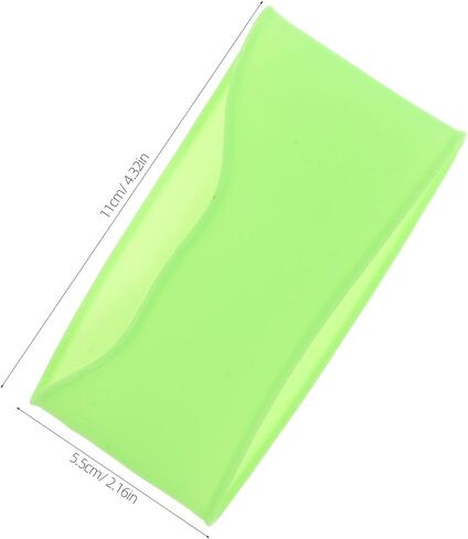 ibasenice 1 Pair Silicone Lace Bands for Soccer Cleats, Lace Cover, Sports Shoe Accessories for Adult Athletic Cleats, Adults Shoelace Rubber Cover (Green) in Saudi Arabia