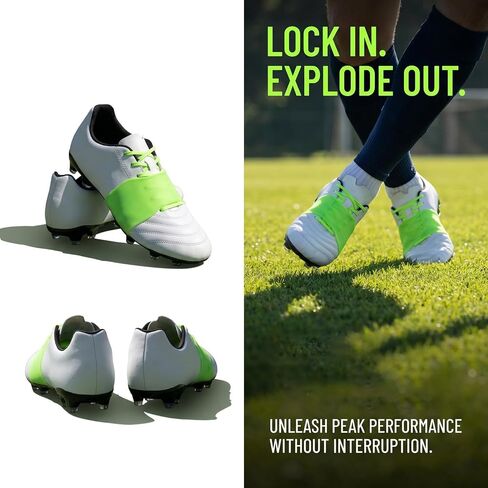 ibasenice 1 Pair Silicone Lace Bands for Soccer Cleats, Lace Cover, Sports Shoe Accessories for Adult Athletic Cleats, Adults Shoelace Rubber Cover (Green) in Saudi Arabia