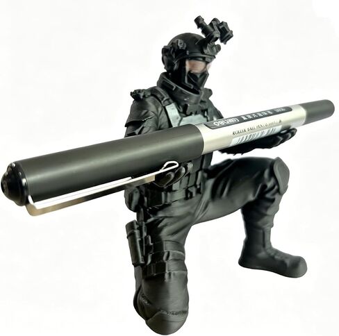 3D Printed Special Forces Pen Holder, SWAT Soldier Figurine Pen Stand, Military Tactical Desktop Organizer in Saudi Arabia