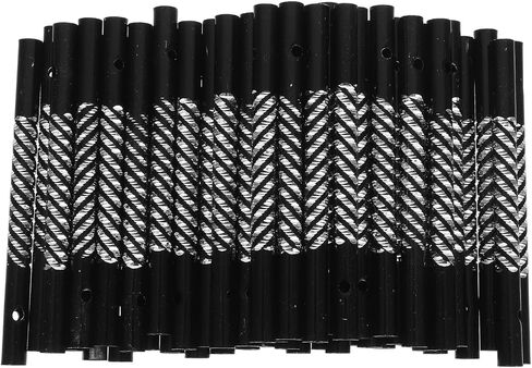 TOMETURE 50pcs Wind Chime Making Materials - Hollow Wind Bell Tubes - Metal Musical Tubes Repair Kit for Outdoor Musical Decorations Porch & Backyard in Saudi Arabia