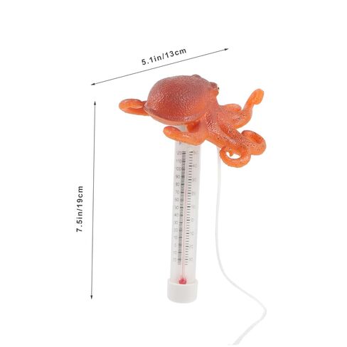 Milisten Pool Water Thermometer Floating Thermometer Temperature Probe for Swimming Pools Hot Tubs Bathtubs Ponds Turtle Design in Kuwait
