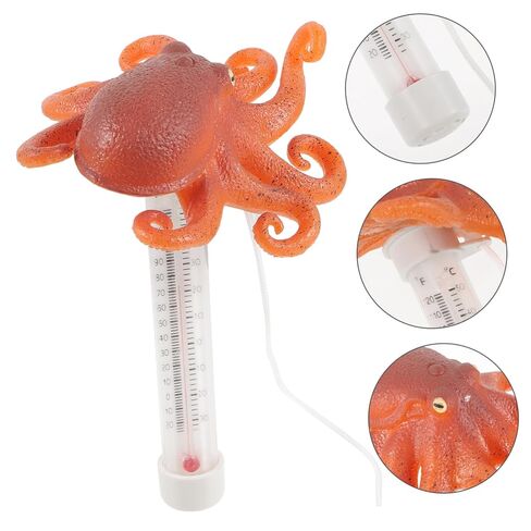 Milisten Pool Water Thermometer Floating Thermometer Temperature Probe for Swimming Pools Hot Tubs Bathtubs Ponds Turtle Design in Kuwait