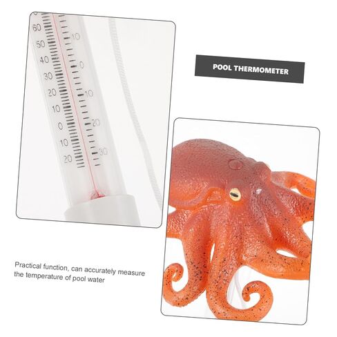 Milisten Pool Water Thermometer Floating Thermometer Temperature Probe for Swimming Pools Hot Tubs Bathtubs Ponds Turtle Design in Kuwait